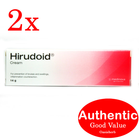Hirudoid (14g small) cream - 2 packs