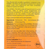 Bioslim herbal laxative tea 30 teabags - 5 packs