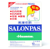 Salonpas (6.5cm x 4.2cm -small) 10 patch